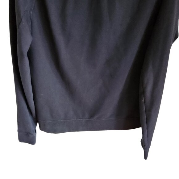 Lululemon Men's Sweatshirt Medium Blue Navy City Sweat Full Zip Hoodie Pockets - Picture 8 of 9